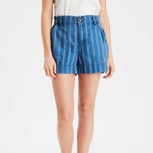 ❤️Am Eagle 100% Cotton Chambray Shorts